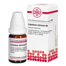 COBALTUM NITRICUM D 6 lahjendus, 20 ml