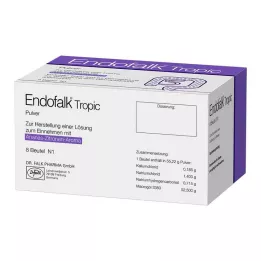 ENDOFALK Tropic Plv.z.Her.e.Lsg.z.Einn.Btl., 8 tk