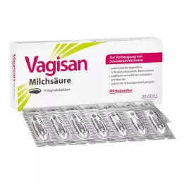 VAGISAN Piimhappega vaginaalsed ravimküünlad, 14 tk