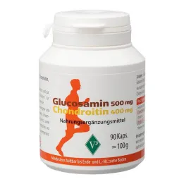 Glükoosamiin 500 mg + kondroitiin 400 mg kapslid, 90 tk