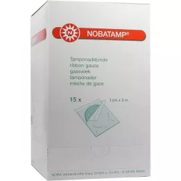NOBATAMP-steriilne tamponaadi side 1 cmx5 m, 15 tk