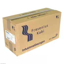AMPUWA plastpudeli sissepritse/infusioon, 10x1000 ml