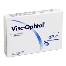 VISC OPHTAL Silmageel, 3X10 g