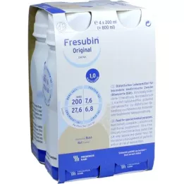 FRESUBIN ORIGINAL DRINK Pähkli joogipudel, 4x200 ml