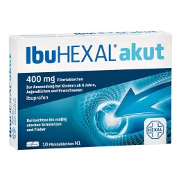 IBUHEXAL akut 400 õhukese polümeerikattega tabletti, 10 tk