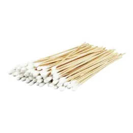 Puuvillapeaga vatipulk 15cm H, 100 tk