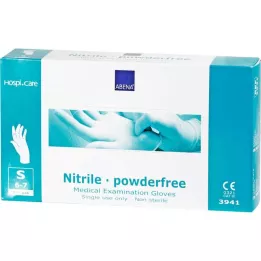 NITRIL Kindad pulber -tasuta väike, 100 tk