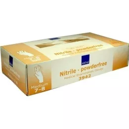 NITRIL Kindad kiirendi vaba pulbrivaba sööde, 100 tk