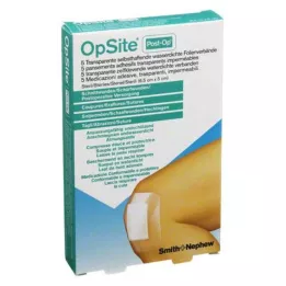 OPSITE Post-OP 5x6,5 cm side, 5 tk