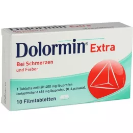 DOLORMIN lisafilmiga kaetud tabletid, 10 tk