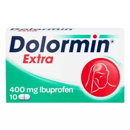 DOLORMIN ekstra õhukese polümeerikattega tabletid, 10 tk