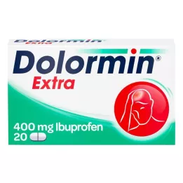 DOLORMIN ekstra õhukese polümeerikattega tabletid, 20 tk