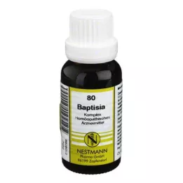 BAPTISIA KOMPLEX nr 80 lahjendus, 20 ml