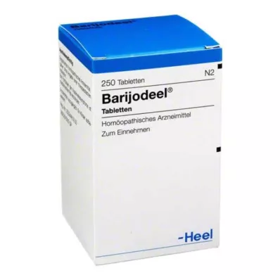 BARIJODEEL tabletid, 250 ST