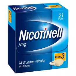 NICOTINELL 7 mg/24 tunni plaaster 17,5 mg, 21 tk