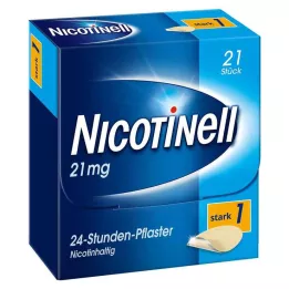 NICOTINELL 21 mg/24 tunni plaaster 52,5 mg, 21 tk