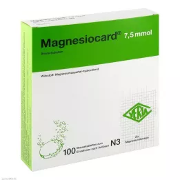 MAGNESIOCARD 7,5 mmol kihisevad tabletid, 100 tk