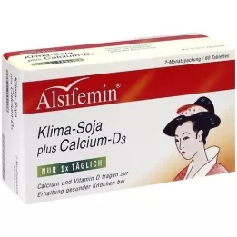 ALSIFEMIN kliima soja pluss kaltsium D3 tabletid, 60 tk