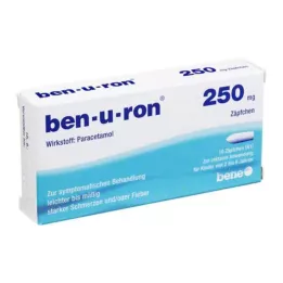 BEN-U-RON 250 mg suposiidid, 10 tk