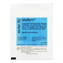 ALUDERM Laste kompressid 6x6 cm, 1 tk