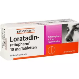 Loratadiin-ratiopharm 10 mg tabletid, 20 tk