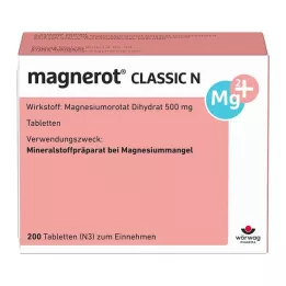 MAGNEROT CLASSIC N Tabletid, 200 tk