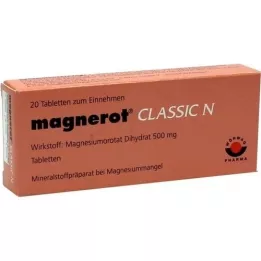MAGNEROT CLASSIC n tabletid, 20 tk