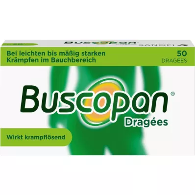 BUSCOPAN Dražeed, 50 tk BUSCOPAN Dražeed, 50 tk