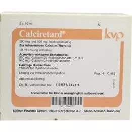 CALCIRETARD ampullid, 5x10 ml