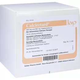 CALCIRETARD ampullid, 25x10 ml