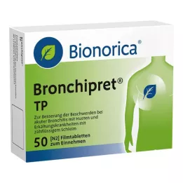 BRONCHIPRET TP Õhukese polümeerikattega tabletid, 50 tk