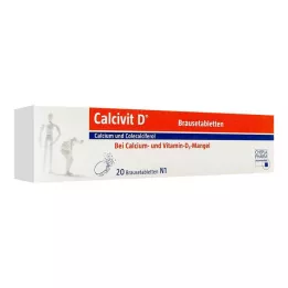 CALCIVIT D kihisevad tabletid, 20 tk