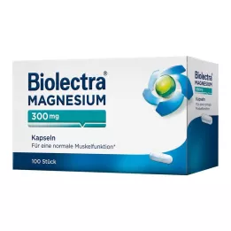 BIOLECTRA Magneesium 300 mg kapslid, 100 tk