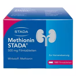 METHIONIN STADA 500 mg õhukese polümeerikattega tabletid, 100 tk