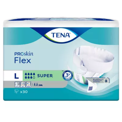 TENA FLEX super l, 30 tk