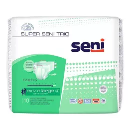 SUPER SENI Trio-inkontinentsipüksid suurus 4 XL, 10 tk