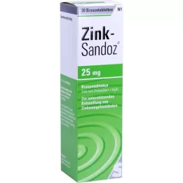 ZINK SANDOZ hüppaja tabletid, 20 tk