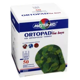 ORTOPAD poiste jaoks keskmise Autoclionpastrase jaoks, 50 tk