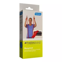 THERA BAND Travel 2,5 m keskmise tugevusega punane, 1 tk