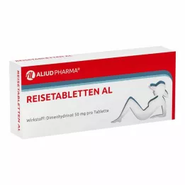 REISETABLETTEN AL, 20 tk
