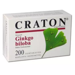 CRATON Õhukese polümeerikattega tabletid, 200 tk