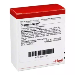 CUPRUM INJEEL ampullid, 10 tk