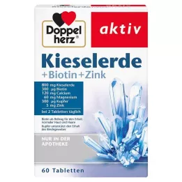 DOPPELHERZ Räni+Biotiin+tsink tabletid, 60 tk