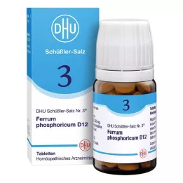 BIOCHEMIE DHU 3 Ferrum phosphoricum D 12 tabletti, 80 tk