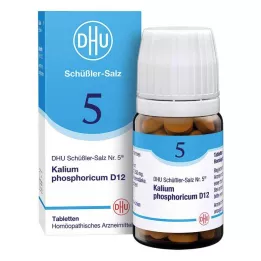 BIOCHEMIE DHU 5 Kalium phosphoricum D 12 tabletti, 80 tk