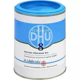 BIOCHEMIE DHU 8 naatriumkloratum D 12 tabletid, 1000 tk