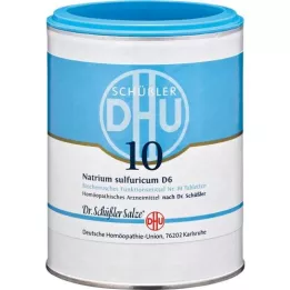 BIOCHEMIE DHU 10 naatriumsulfuricum D 6 tabletti, 1000 tk