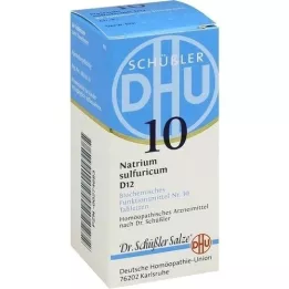 BIOCHEMIE DHU 10 naatriumsulfuricum D 12 tabletti, 80 tk