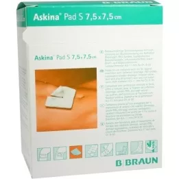 ASKINA Pad S 7,5x7,5 cm, 30 tk
