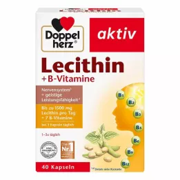 DOPPELHERZ Letsitiin+B-vitamiinid kapslid, 40 tk